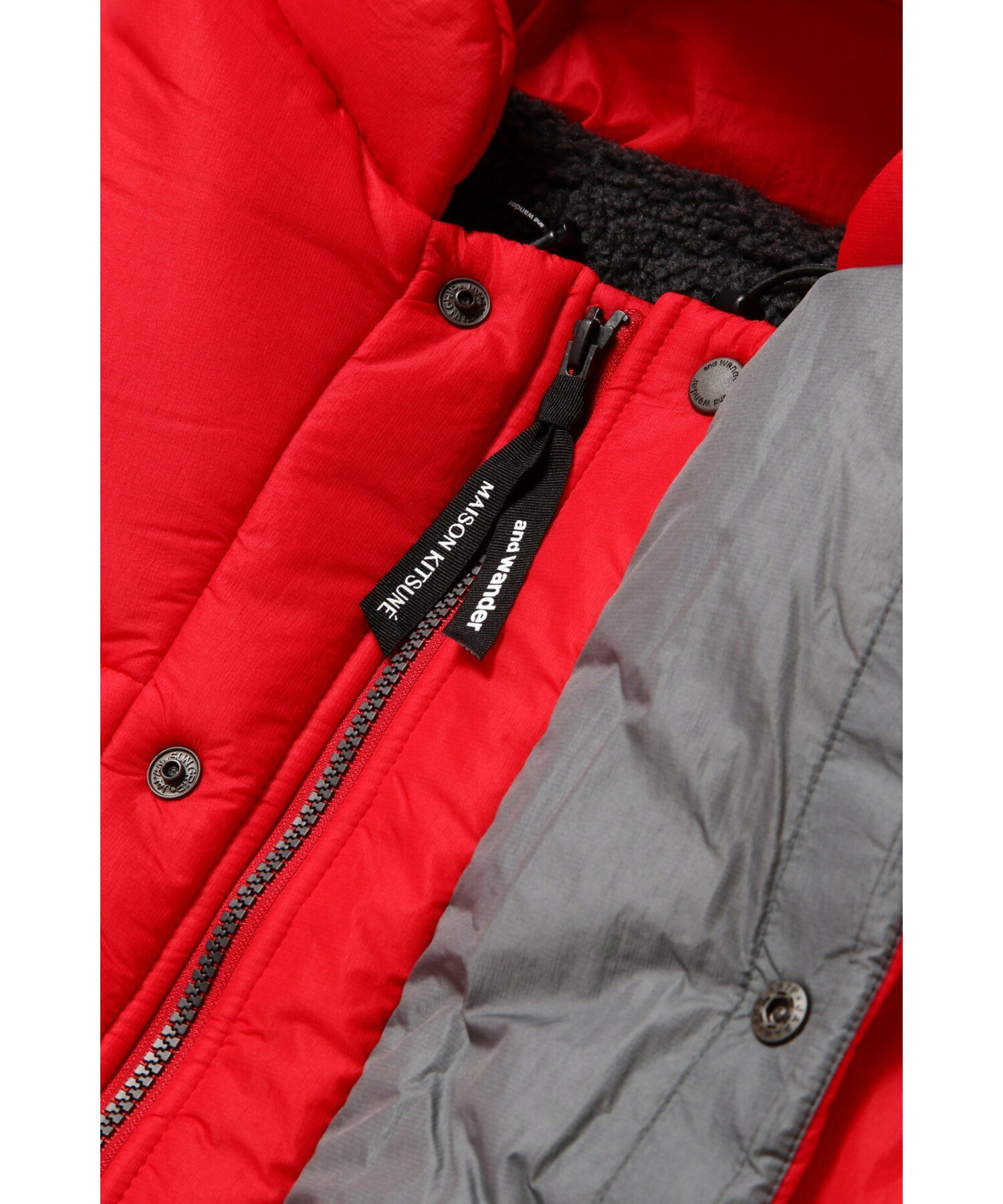 MAISON KITSUNE * and wander insulation jacket